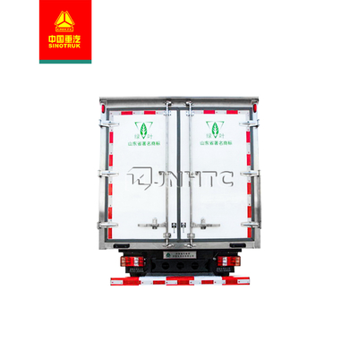 Sinotruk HOWO 6 bande Van Transport Truck Fresh Food frigorifié à chaînes frais de faible puissance