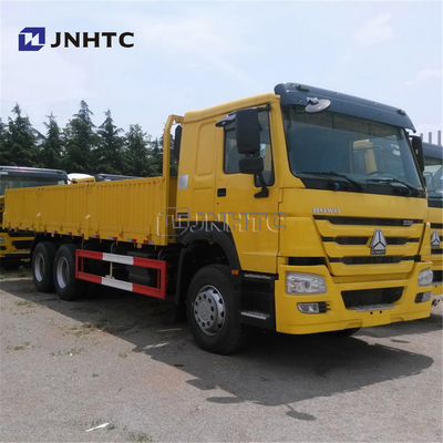 camion lourd à plat de cargaison de 6X4 371HP avec la paroi latérale