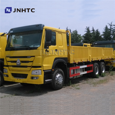 camion lourd à plat de cargaison de 6X4 371HP avec la paroi latérale