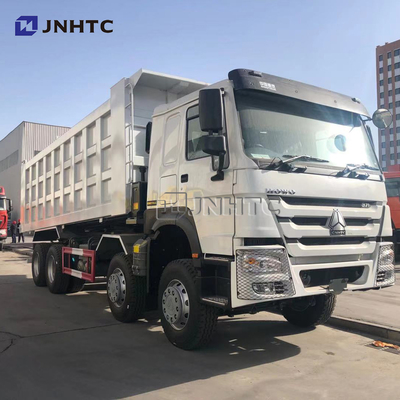 Corps lourd de cargaison de HOWO 8x4 Euro2 371hp Tipper Trucks With 7.2m