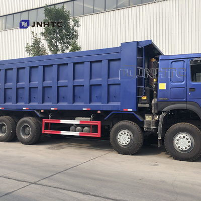 Camion à benne basculante de construction de roues de HOWO 8x4 Euro2 371hp 12 pour le Soudan