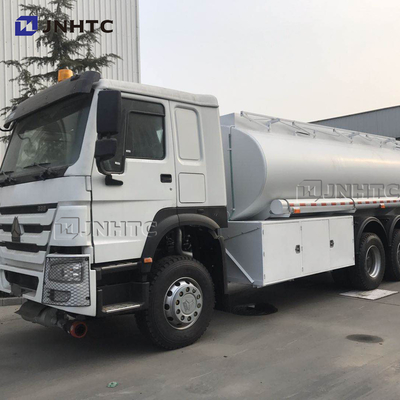 Réservoir de carburant de camion de HOWO 6x4 semi réapprovisionnant en combustible 12cbm 15cbm Euro2 Euro3