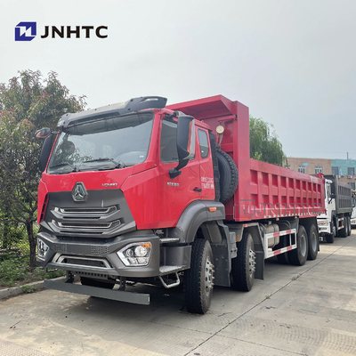 Roues résistantes Euro2 380hp du corps 12 de cargaison de camion à benne basculante de Sinotruk HOHAN 8x4 9.3m