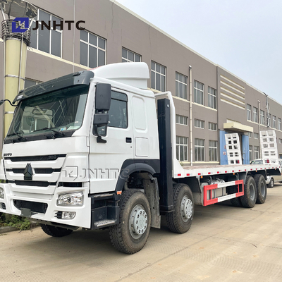 Camion de cargaison de HOWO pour la remorque à plat de transport de machines de construction d'Eacavator