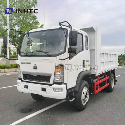 Tonnes 10 du déchargeur 4x2 8 Ton Dump Tipper Truck de roue de Sinotruk Homan Euro2 6
