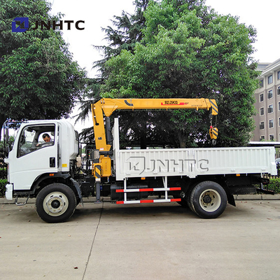 Camions commerciaux de faible puissance spéciaux de sino camion avec 3 tonnes de Van Cargo Crane