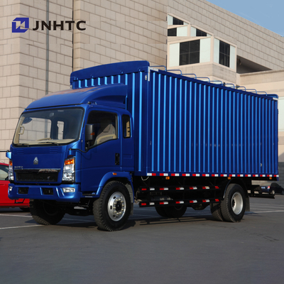 Chariot commercial de faible puissance Van Truck de boîte de cargaison de transport de camions de HOWO 4x2