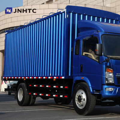 Chariot commercial de faible puissance Van Truck de boîte de cargaison de transport de camions de HOWO 4x2