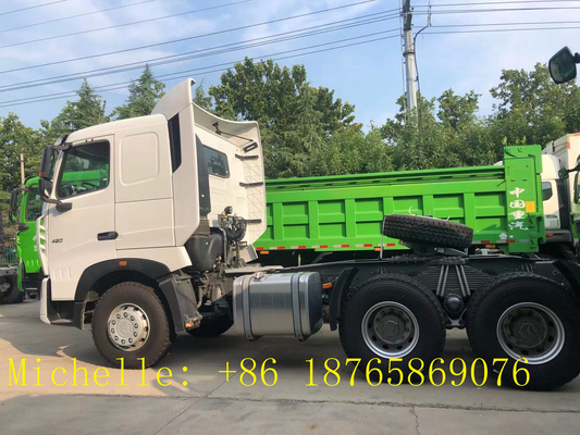 Cycliste Tractor Head du camion 10 de tracteur de Sinotruk Howo 6*4 100 tonnes