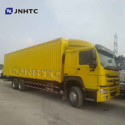 Cargaison Van Truck de Sinotruk HOWO EURO2 10 roues A7 Lorry Goods Transport Truck