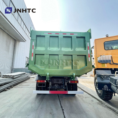 Type cubique corps de Tipper Truck With U du vert 20 de HOWO 6X4 371HP de cargaison