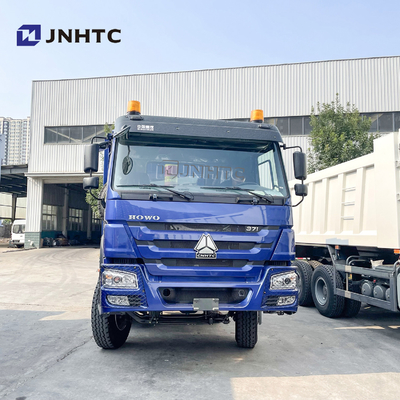 Roues résistantes 20m3 Tipper Truck 371hp du camion à benne basculante de HOWO 6X4 10 avec la lumière d'alarme