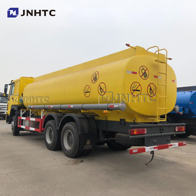 Sino camion-citerne aspirateur de carburant de HOWO 6x4 371hp avec le bateau-citerne 20cbm