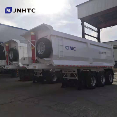 Le tracteur de 3 axes vident semi la suspension d'air du camion de remorque 40t