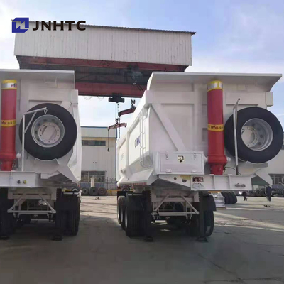 Le tracteur de 3 axes vident semi la suspension d'air du camion de remorque 40t