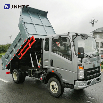 le message publicitaire de faible puissance de 4x2 4x4 troque Sinotruk Howo Tipper Left Hand Drive Small mini