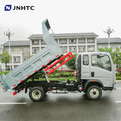le message publicitaire de faible puissance de 4x2 4x4 troque Sinotruk Howo Tipper Left Hand Drive Small mini