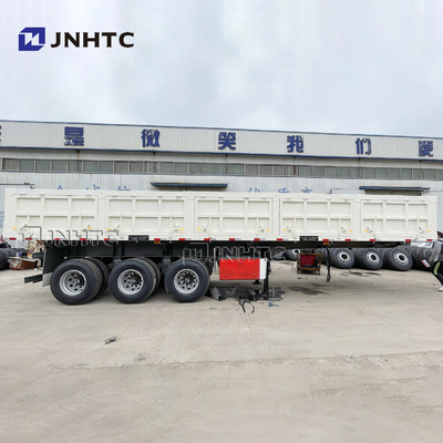 70 remorques de devoir de Ton Hydraulic Tipping Trailer Heavy semi benne le verseur de côté de camion