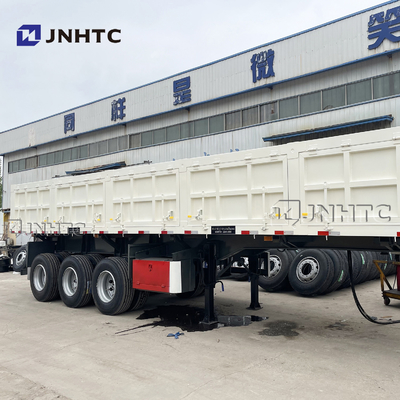 70 remorques de devoir de Ton Hydraulic Tipping Trailer Heavy semi benne le verseur de côté de camion