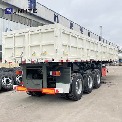 3 4 d'Axle Side Wall Fence Cargo verseur latéral hydraulique de la remorque 40T 60T semi