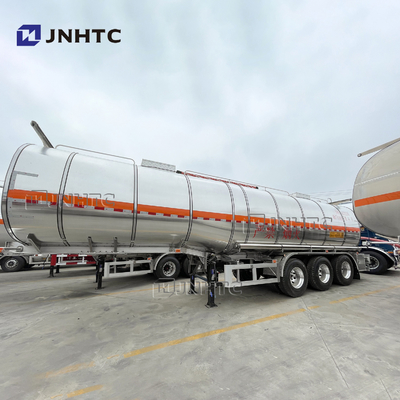 3 axe 45000 50000 litres d'acier inoxydable de lait de bateau-citerne de l'eau de réservoir de stockage de pétrole semi de remorque de camion
