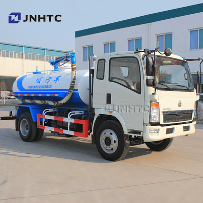 Camion 5cbm d'aspiration d'eaux d'égout de HOWO Euro2 116hp 4X2