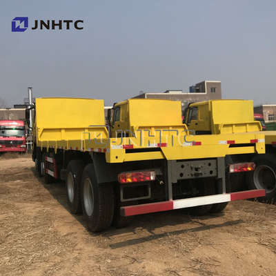 Remorque à plat tri Axle Flatbed de cargaison de SINOTRUK Howo de tons lourds du camion 35