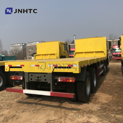 Remorque à plat tri Axle Flatbed de cargaison de SINOTRUK Howo de tons lourds du camion 35