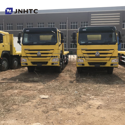 Remorque à plat tri Axle Flatbed de cargaison de SINOTRUK Howo de tons lourds du camion 35