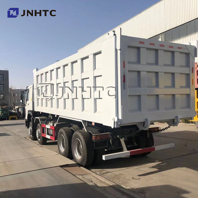 Modèle de la conduite à droite de roues de Sinotruk Howo Benz White Dump Truck 50T 12 nouveau