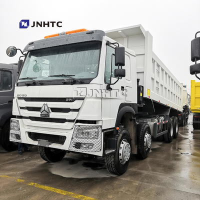 Modèle de la conduite à droite de roues de Sinotruk Howo Benz White Dump Truck 50T 12 nouveau