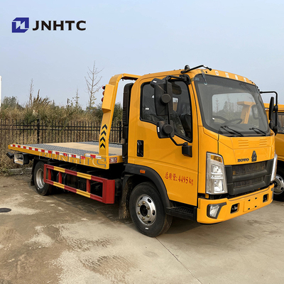 Naufrageur à plat Tow Truck de Sinotruk HOWO 4x2 5 TON Light Duty Commercial Trucks