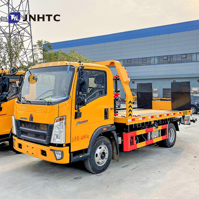 Camion de Sinotruk HOWO 4x2 3-8 TON Light Flatbed Cargo Wrecker