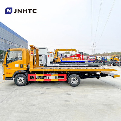 Camion de naufrageur à plat de cargaison de HOWO 4x2 5-10 TON Light Duty Commercial Trucks
