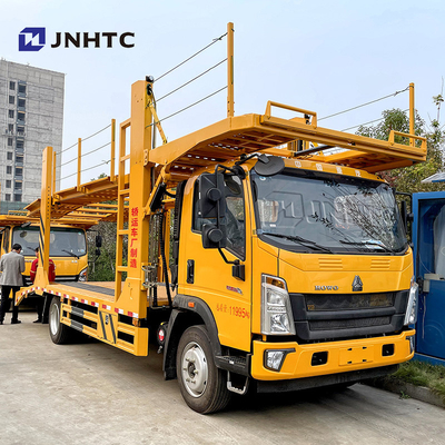 Tonne commerciale de faible puissance du transporteur 5-8 de transporteur de véhicule de camions de HOWO 4x2