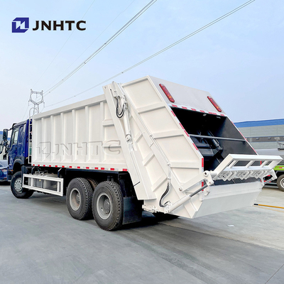 Sinotruk Howo 6x4 10 roule le seau accrochant de véhicule de compacteur des déchets 16CBM