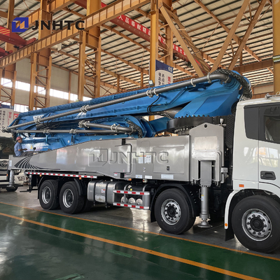 Camion 371HP Euro2 de pompe concrète de châssis de HOWO 8x4