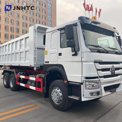 LHD Sinotruk 371hp 6x4 10 roule le camion à ordures d'ascenseur de crochet de Howo