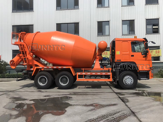Rouleur de chargement automatique 371hp 12m3 du mélangeur concret 10 de SINOTRUK HOWO