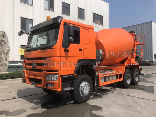 Rouleur 371hp 10m3 du mélangeur concret 10 d'arme automatique de Sinotruk
