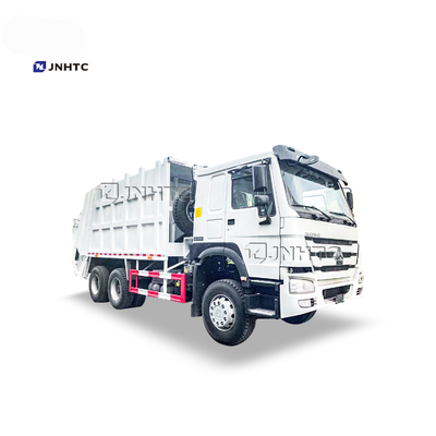 Sinotruck Howo 6x4 10 roule le seau accrochant de camion de compacteur des déchets 16CBM