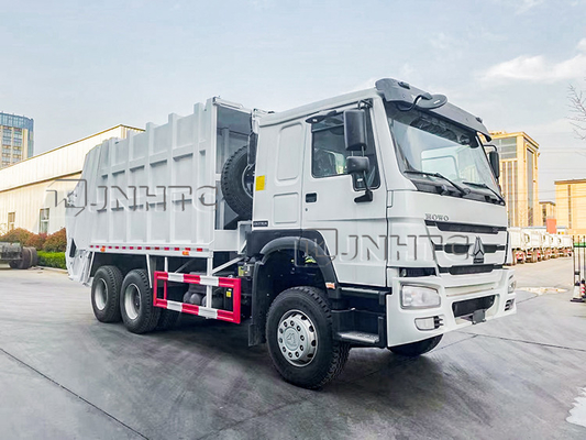Camion accrochant Sinotruk Howo de compacteur de déchets du seau 16CBM