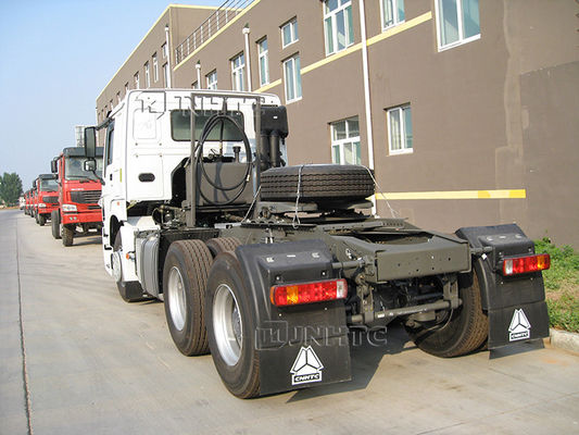 10 tête 50T 6X4 de remorque de la tête HOWO de tracteur de Howo des roues 371