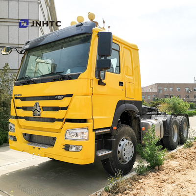 Howo résistant A7 camion de tracteur de Sinotruk Howo de tête de camion de 420 puissances en chevaux