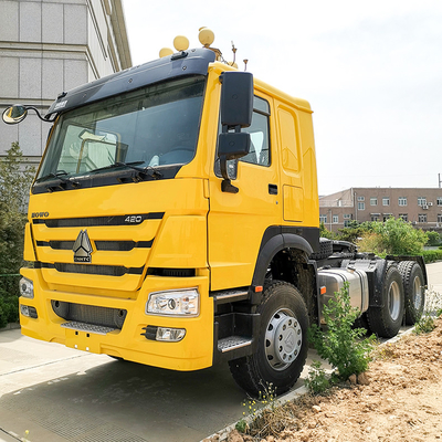 camion de tracteur de Sinotruk 371hp de tête de camion de tracteur de 10wheels Howo