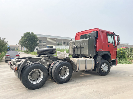 6x4 3,5 tracteur principal de roues du camion 10 de tracteur de pouce Euro2 Sinotruk Howo 371