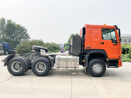 10 remorque principale 6x4 de moteur de tracteur de Howo 371 de roues