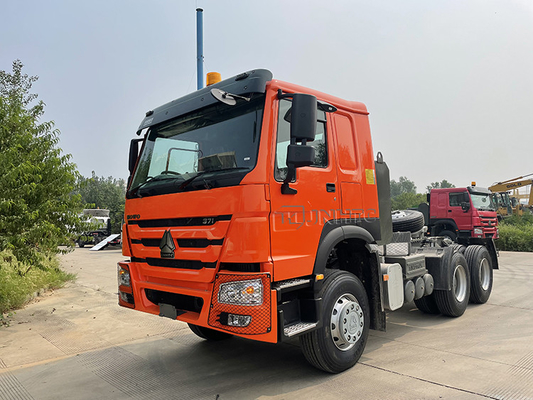 10 remorque principale 6x4 de moteur de tracteur de Howo 371 de roues