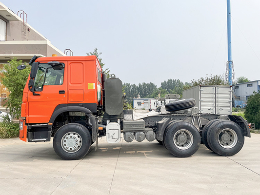 10 tête 6x4 de remorque de tracteur de Howo de camion de moteur des roues 420hp sino