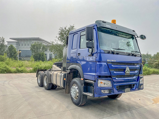 Tête principale de camion de remorque de camion de tracteur des roues 6X4 Howo d'Euro2 420hp Sinotruk 10